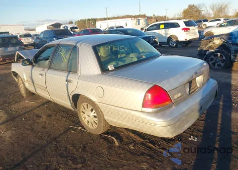 2003 Ford Crown Victoria Lx z USA, uszkodzony, nr VIN 2FAFP74W23X122335